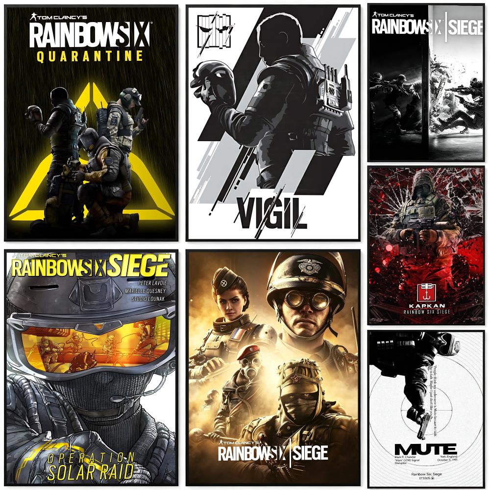 Home Decor Living Room Ideas - Rainbow Six Siege Poster Poster HD