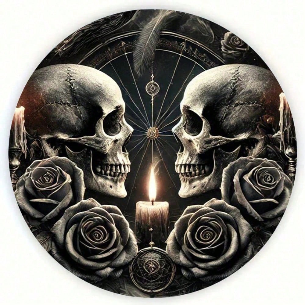 Home Decor Gothic - Vintage Gothic Aluminum Wall Art 7.8x7.8