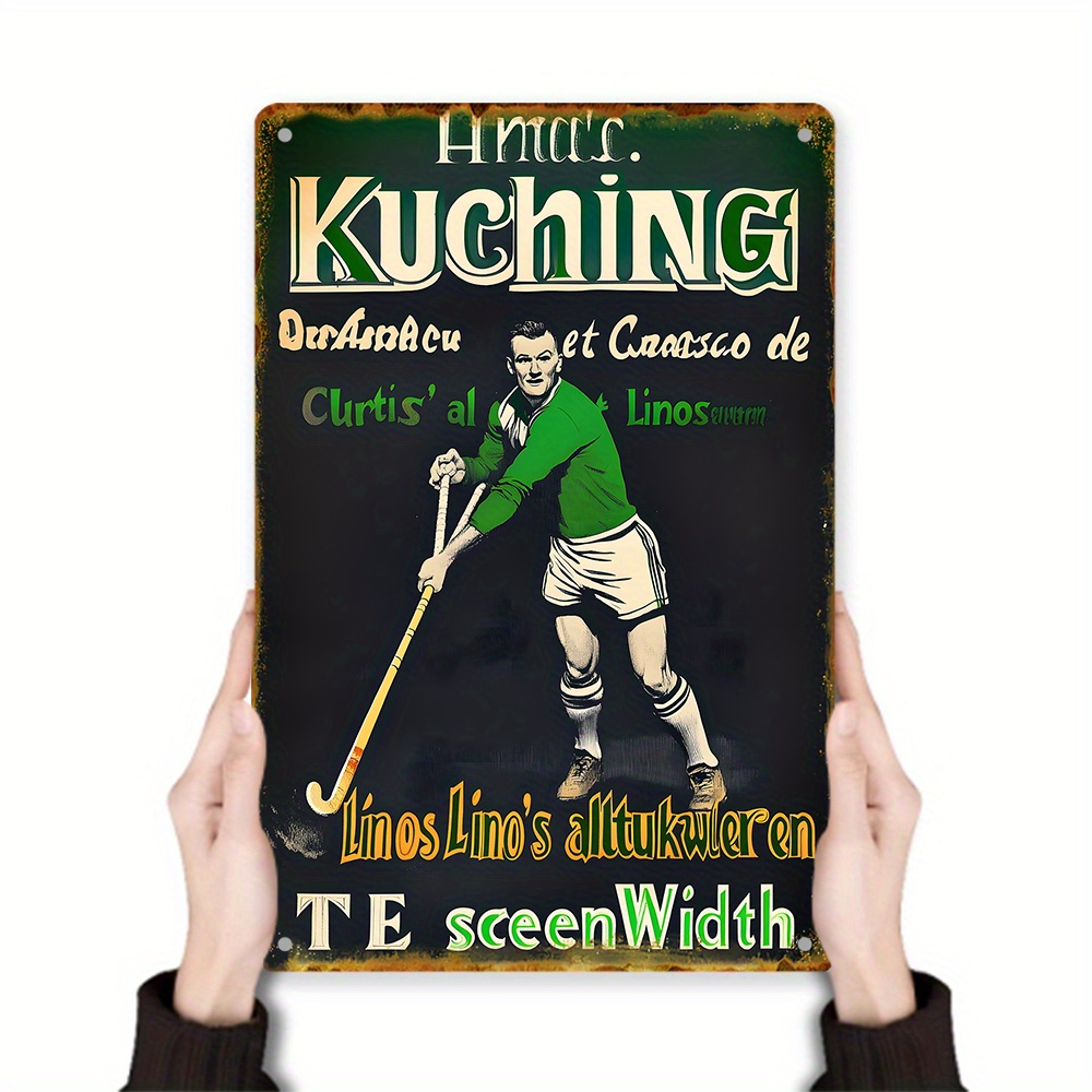 Home Decor Kuching - Vintage Metal Wall Art Sign -