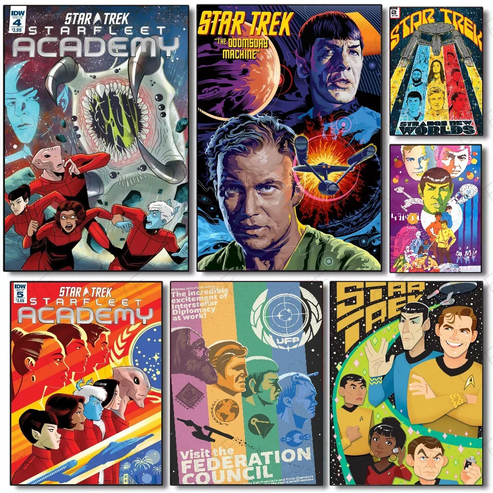 Home Decor Living Room Ideas - Classic Movie S-Star Trek Poster Multi-Purpose