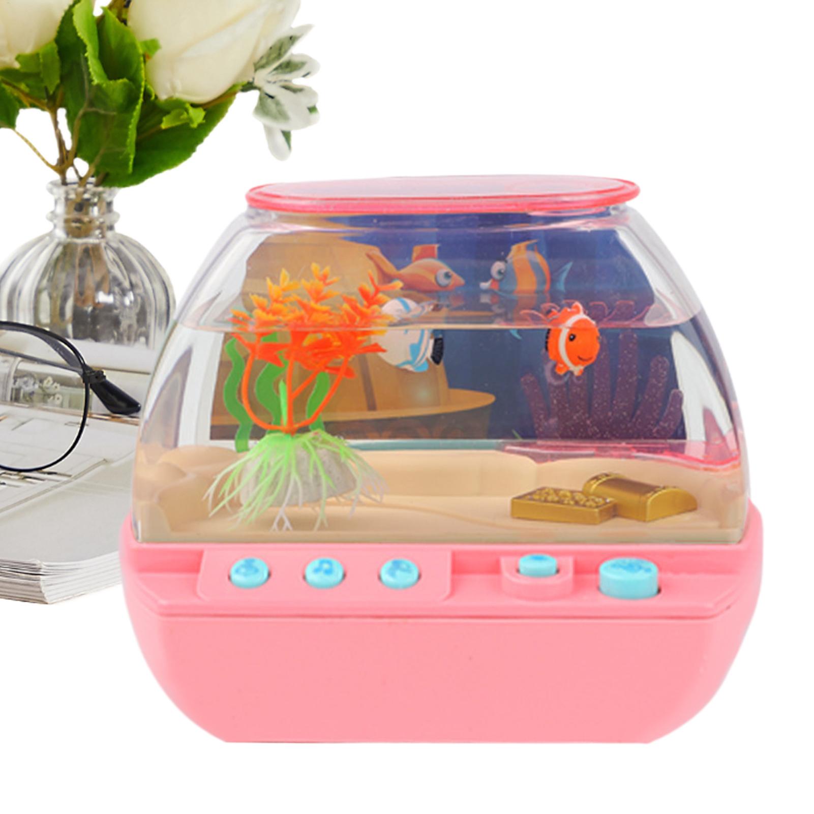 Home Decor Light - Toy Fish Tank Home Decoration With