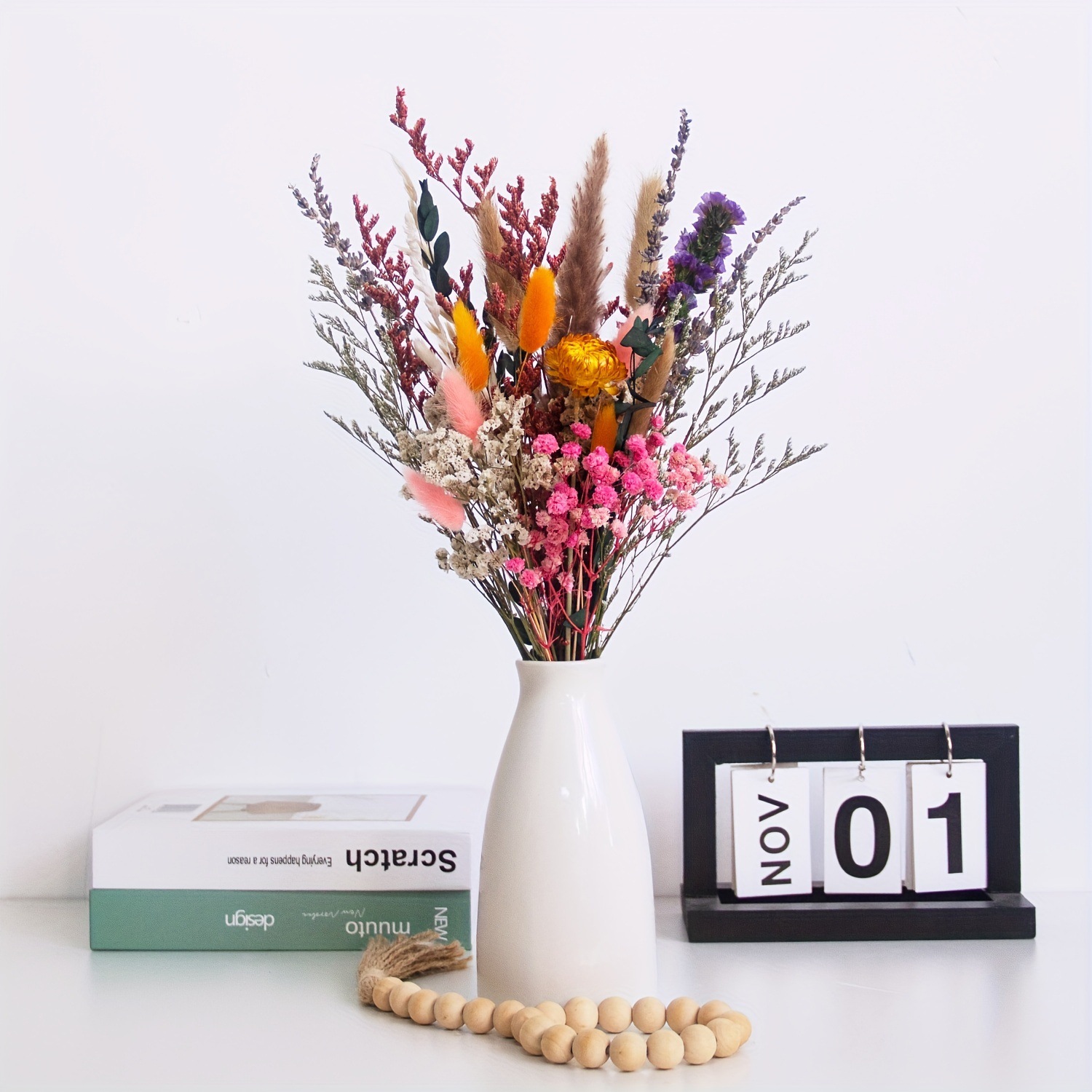 Home Decor Minimalist Style - INS Style Dried Baby's Breath Bouquet