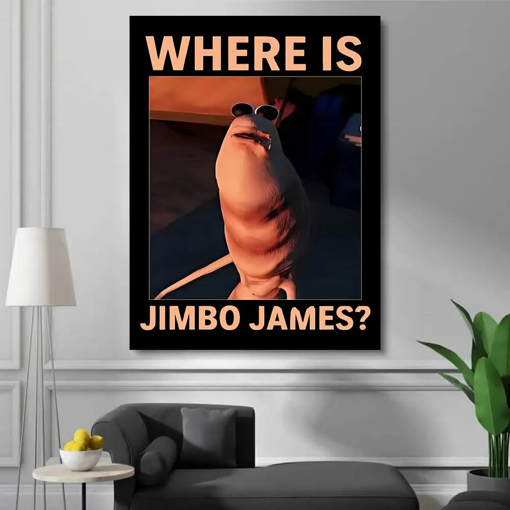 Home Decor Living Room Ideas - The Worm Funny Marcus Poster Wall