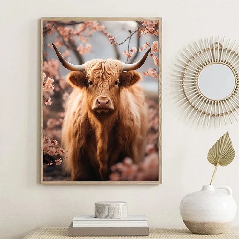 Scottish Highlanders   poster  - огляд і ціна Watercolor Poster Print
