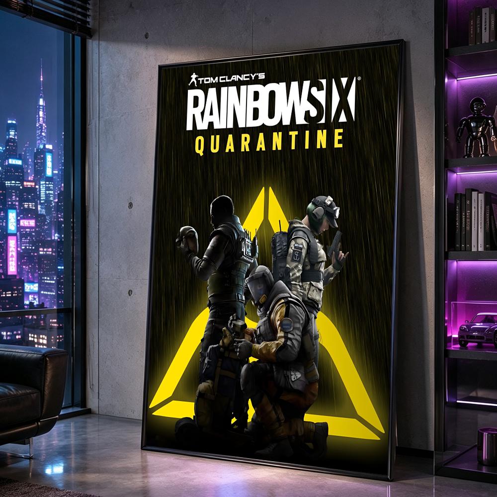 Rainbow Six Siege Poster Poste - огляд і ціна Home Decor Living Room Ideas