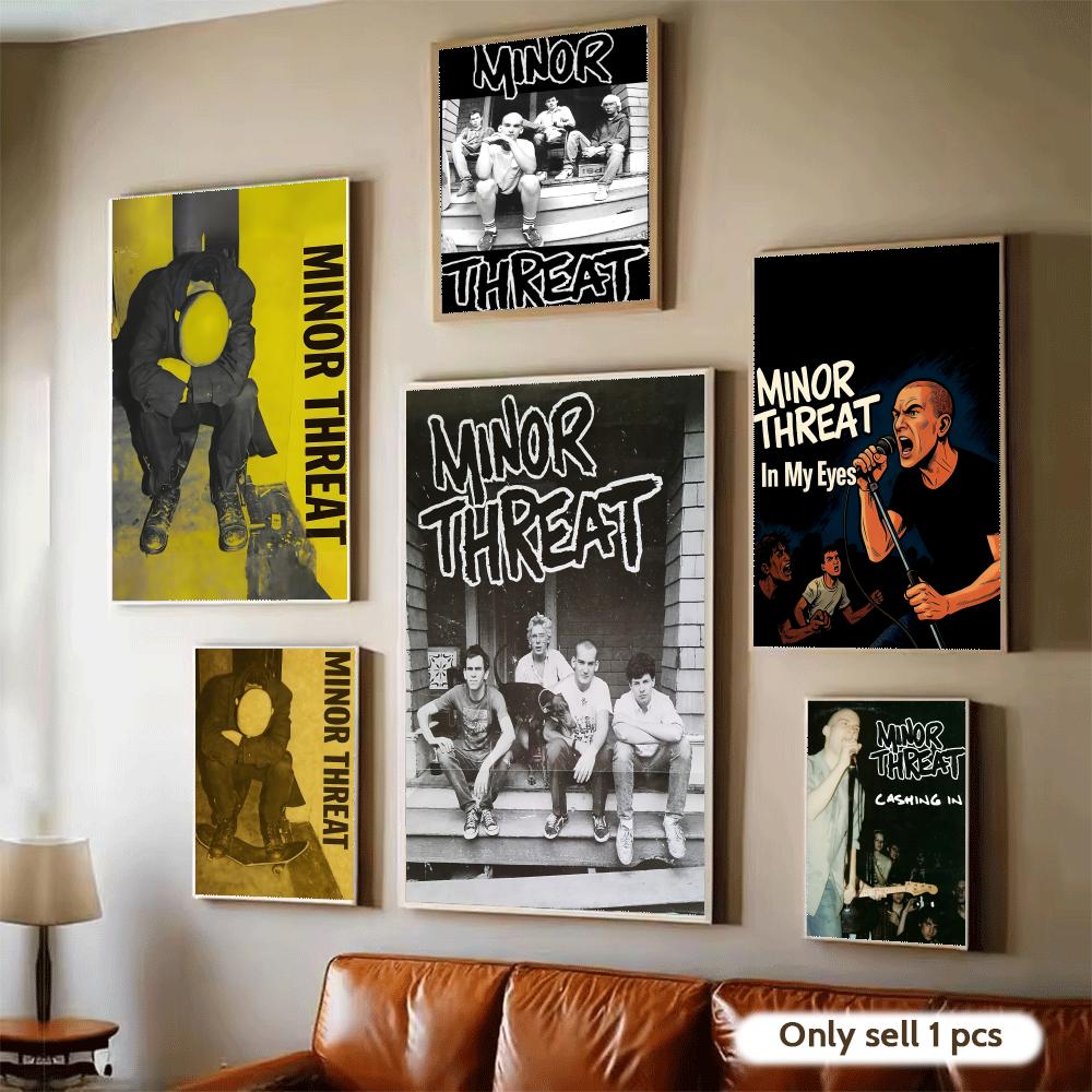 Rock Band M-Minor Threat Poste - огляд і ціна Home Decor Living Room Ideas
