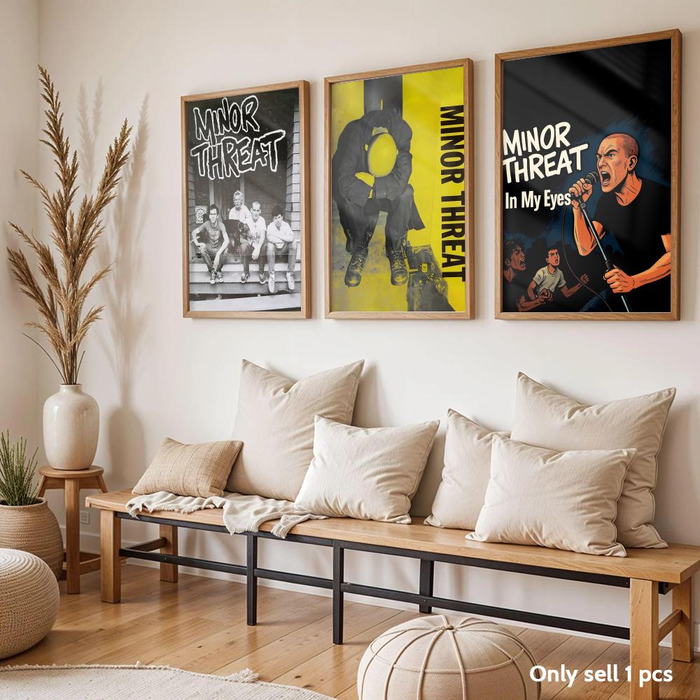 Rock Band M-Minor Threat Poste - огляд і ціна Home Decor Living Room Ideas