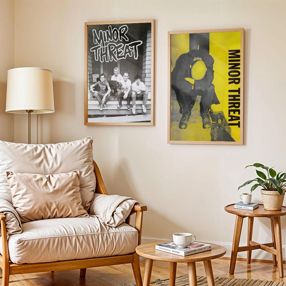Rock Band M-Minor Threat Poste - огляд і ціна Home Decor Living Room Ideas