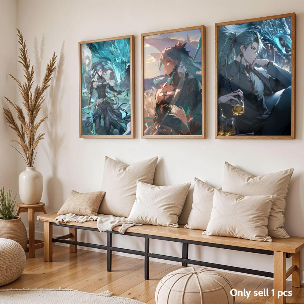 Wuthering Waves Jiyan Poster M - огляд і ціна Home Decor Living Room Ideas