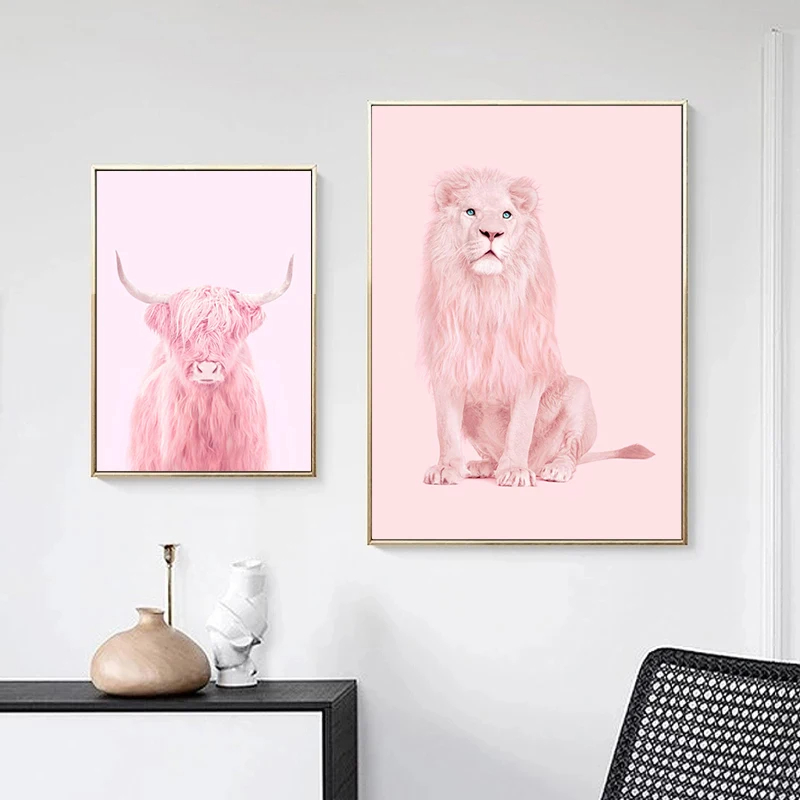 Funny Fashion Giraffe Zebra Fl - огляд і ціна Watercolor Poster Print
