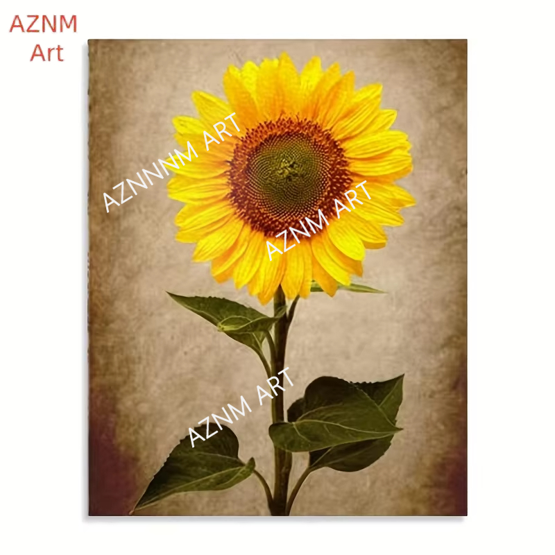 1/3PCS Deco Sunflower Canvas W - огляд і ціна Home Decor Minimalist Style