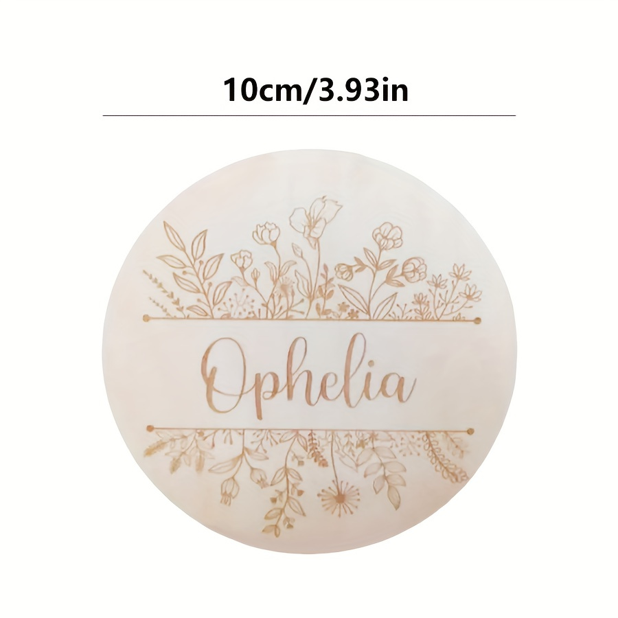 Personalized Floral Engraved N - огляд і ціна Home Decor Xmas
