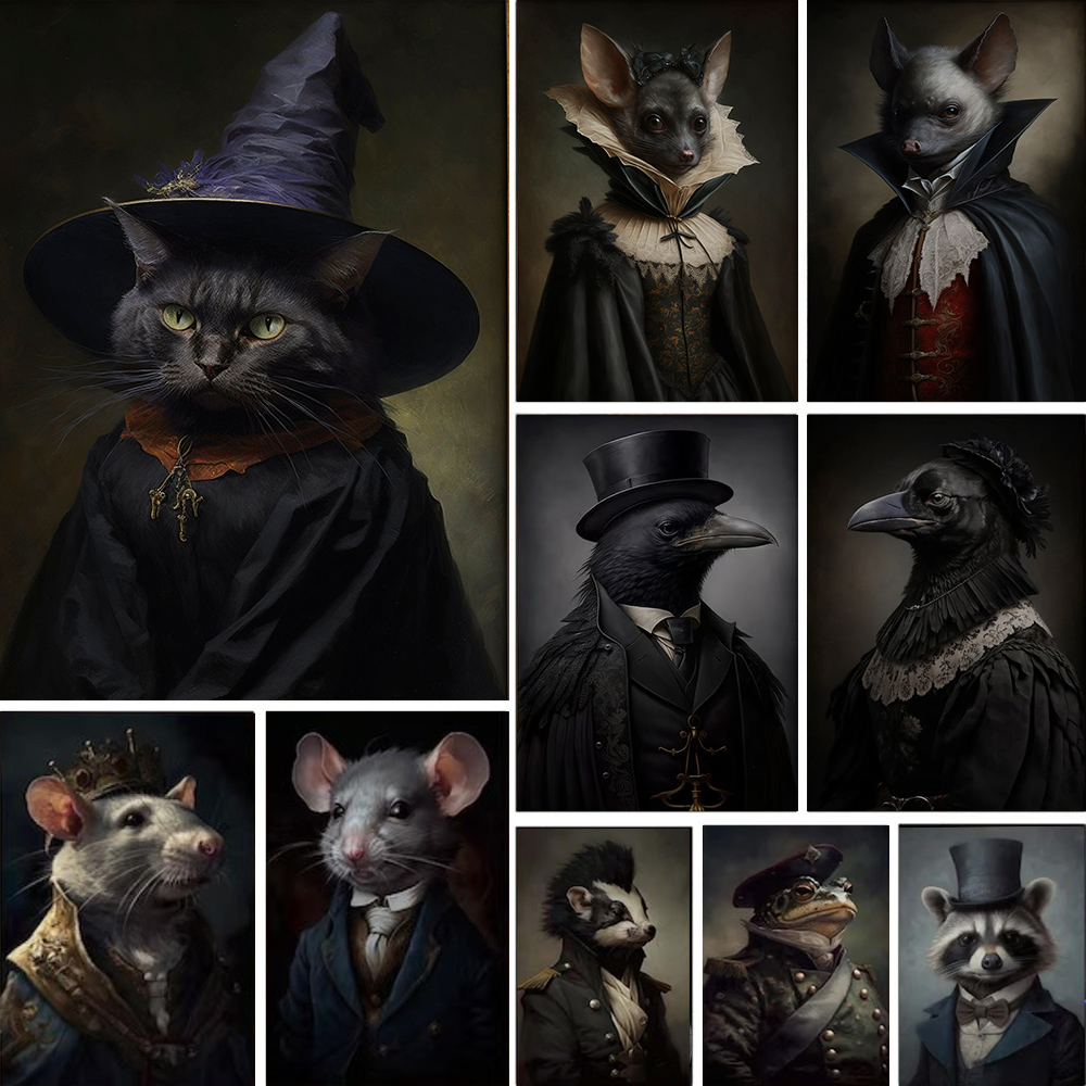 (No frame)Dark Academia Art An - огляд і ціна Home Decor Gothic