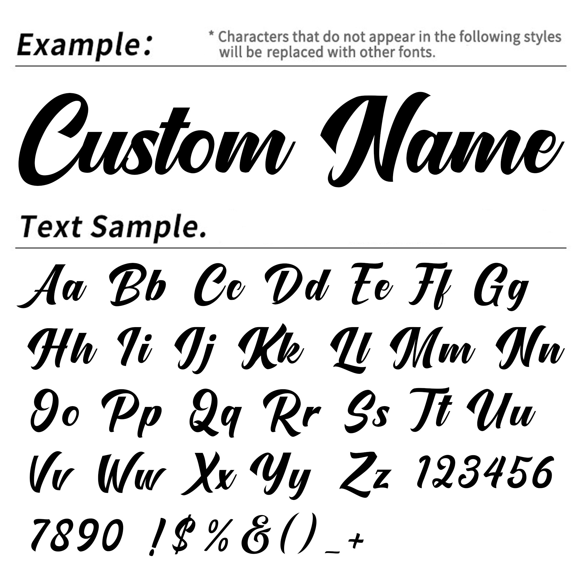 3PCS Custom Name Stickers Pers - огляд і ціна Home Decor Xmas