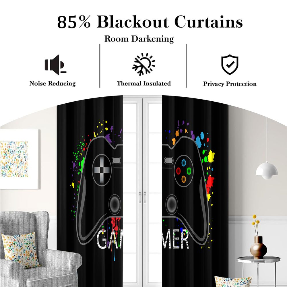 2Pc Gamer Video Game Pattern C - огляд і ціна Home Decor Youtube Videos