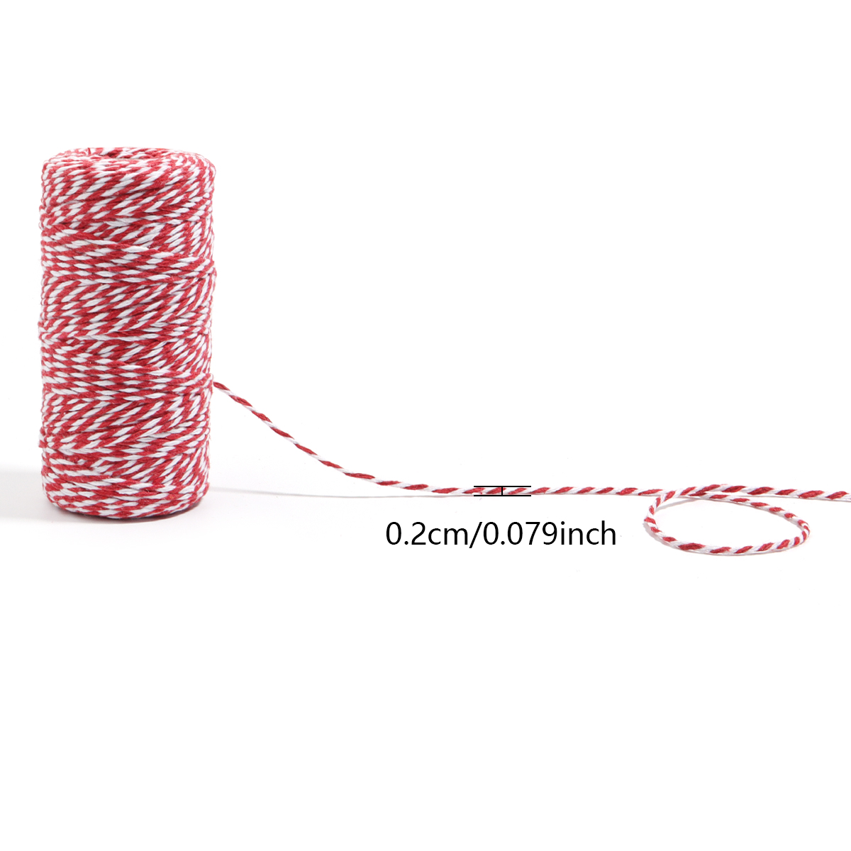 100M/Roll 2mm Bakers Twine Str - огляд і ціна Home Decor Xmas