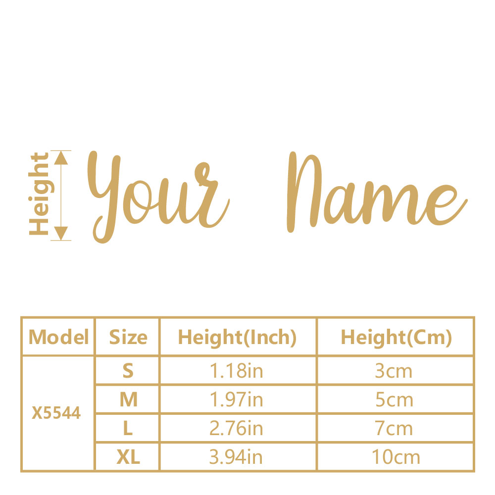1PC Customizable Name Removabl - огляд і ціна Home Decor Wall Stickers