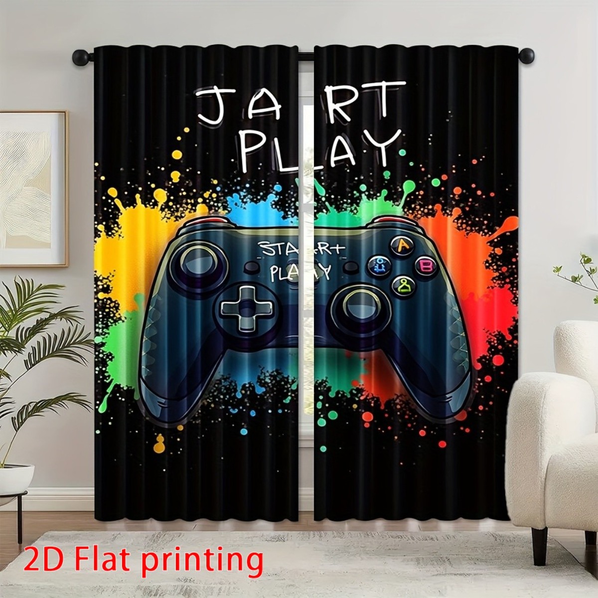 Gaming Curtain Gamer Video Gam - огляд і ціна Home Decor Youtube Videos