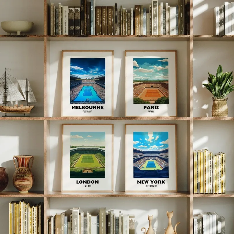 Tennis Majors Poster London Ne - огляд і ціна Home Decor Melbourne
