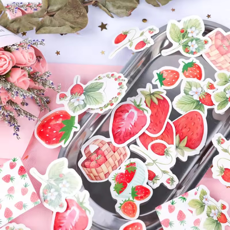 45Pcs Fruit Strawberry Box Sti - огляд і ціна Home Decor Magazine
