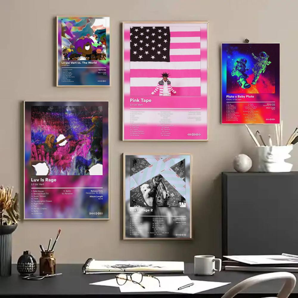 Lil U-Uzi V-Vert Album Poster  - огляд і ціна Home Decor Living Room Ideas