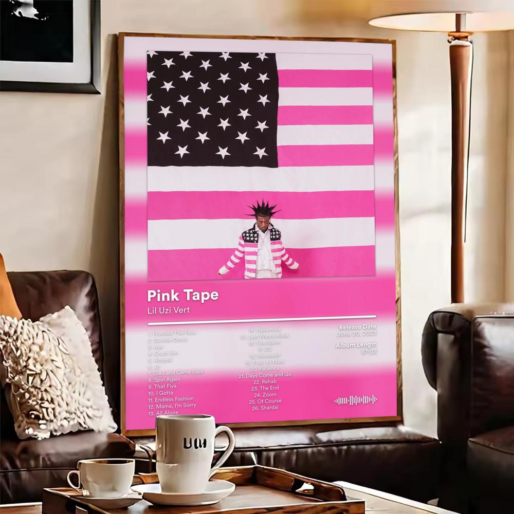 Lil U-Uzi V-Vert Album Poster  - огляд і ціна Home Decor Living Room Ideas