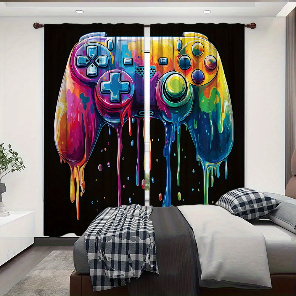 Retro Gaming Controller Curtai - огляд і ціна Home Decor Youtube Videos