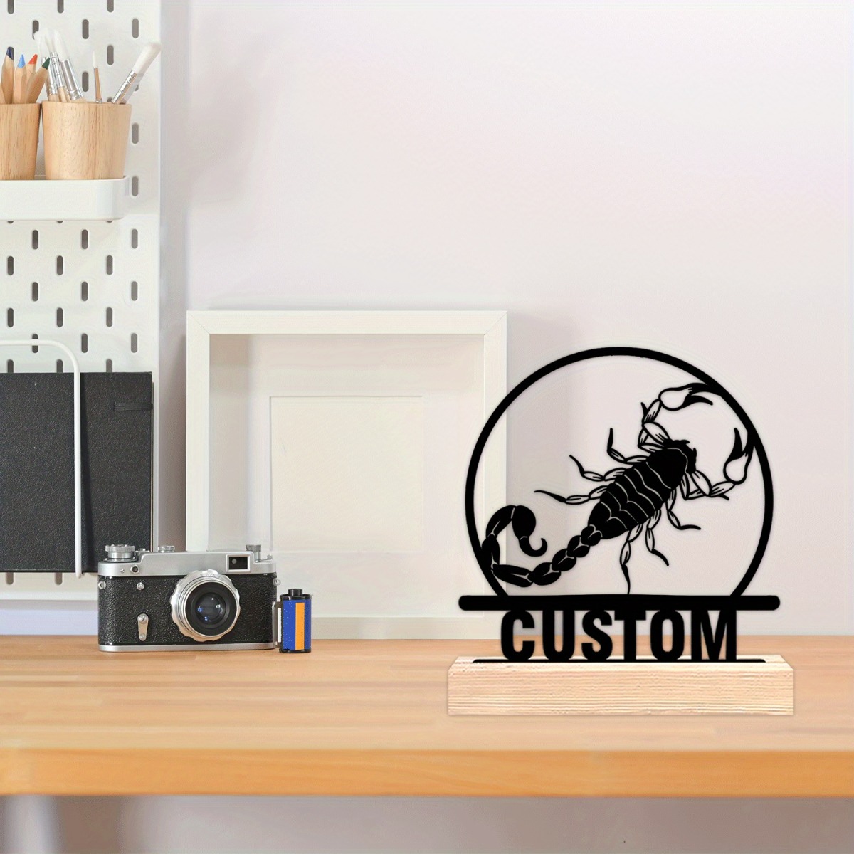 Custom Scorpion Metal Statue w - огляд і ціна Home Decor Gothic