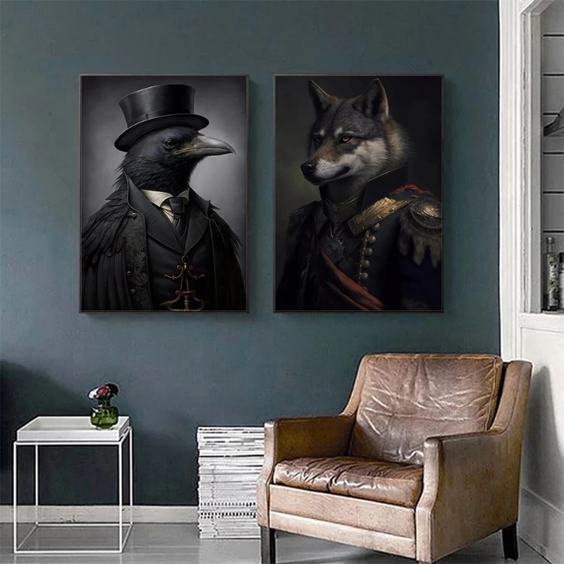 Vintage Gothic Bat Raven Minim - огляд і ціна Home Decor Gothic
