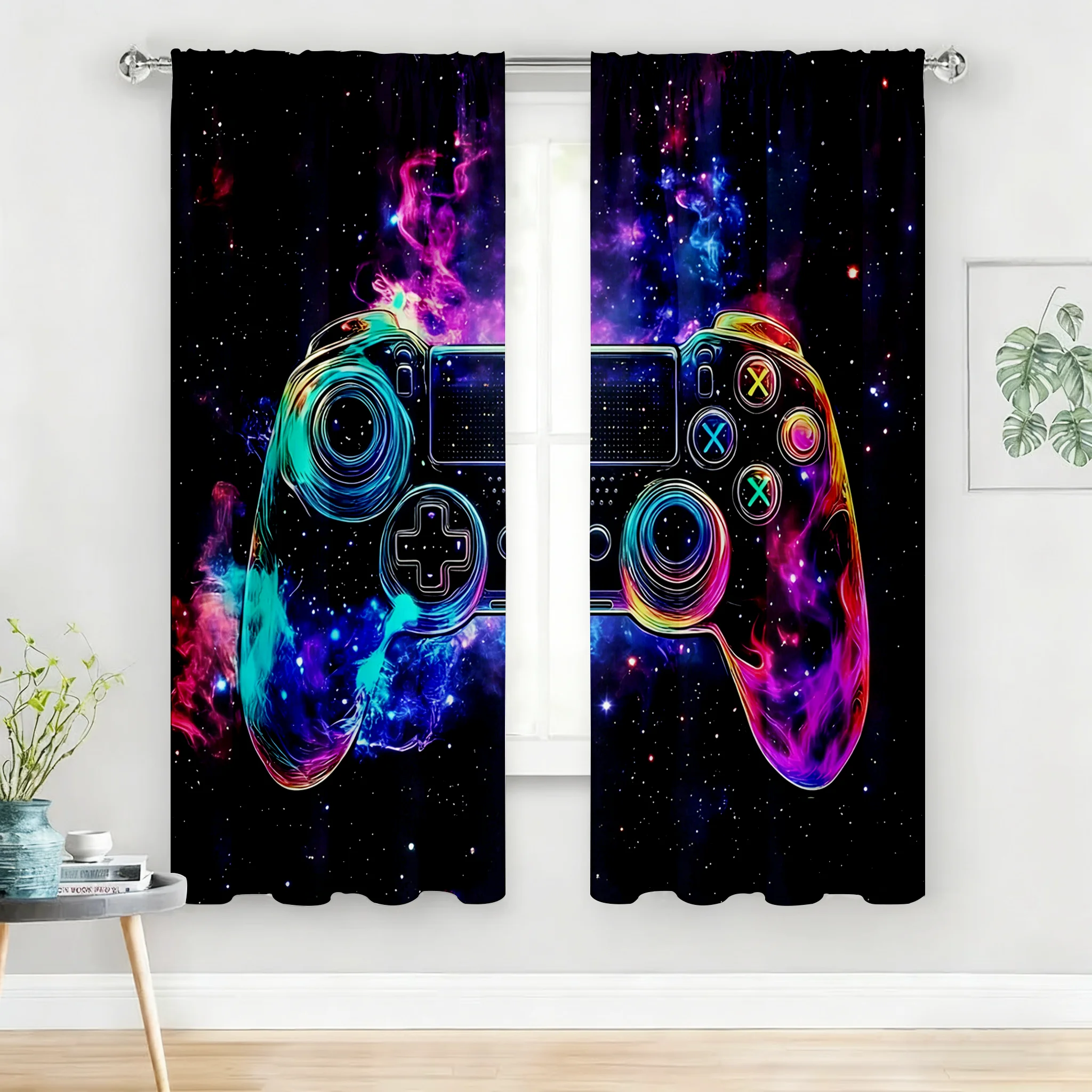 Gaming Controller Curtain Pair - огляд і ціна Home Decor Youtube Videos