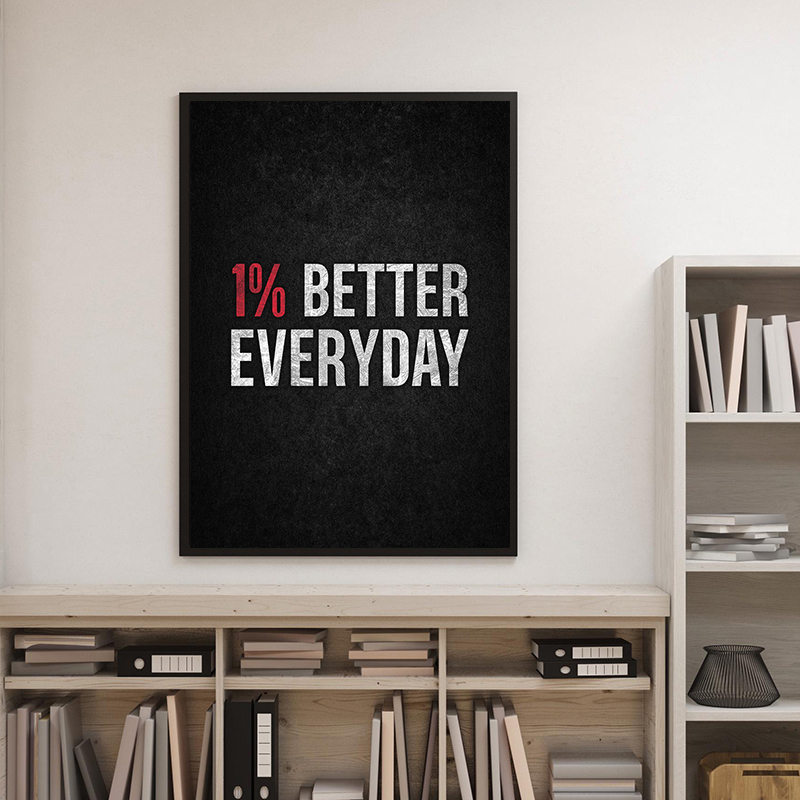 No Excuses Motivational Poster - огляд і ціна Watercolor Poster Print