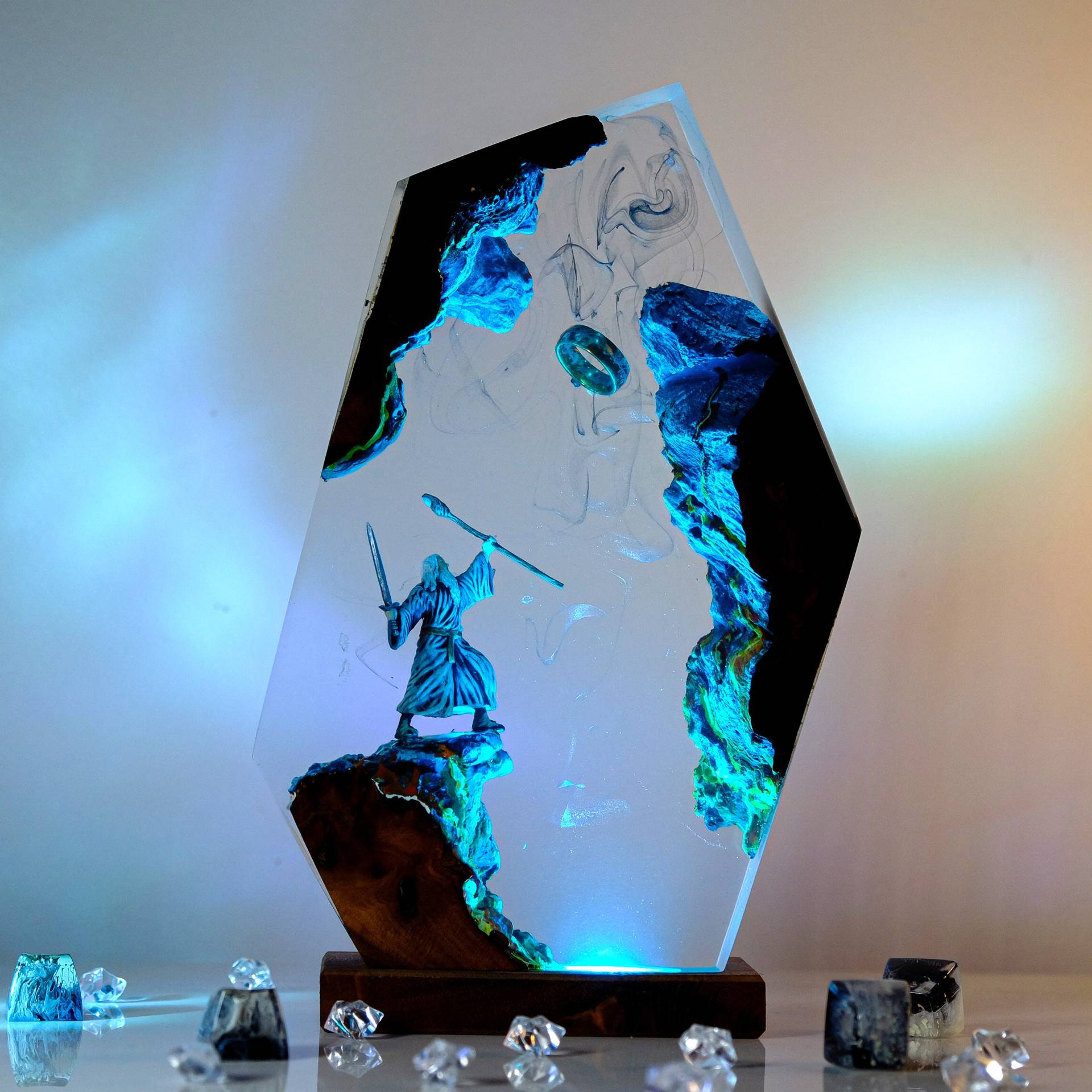 Movie Scence Figure Table Resi - огляд і ціна Home Decor Xmas