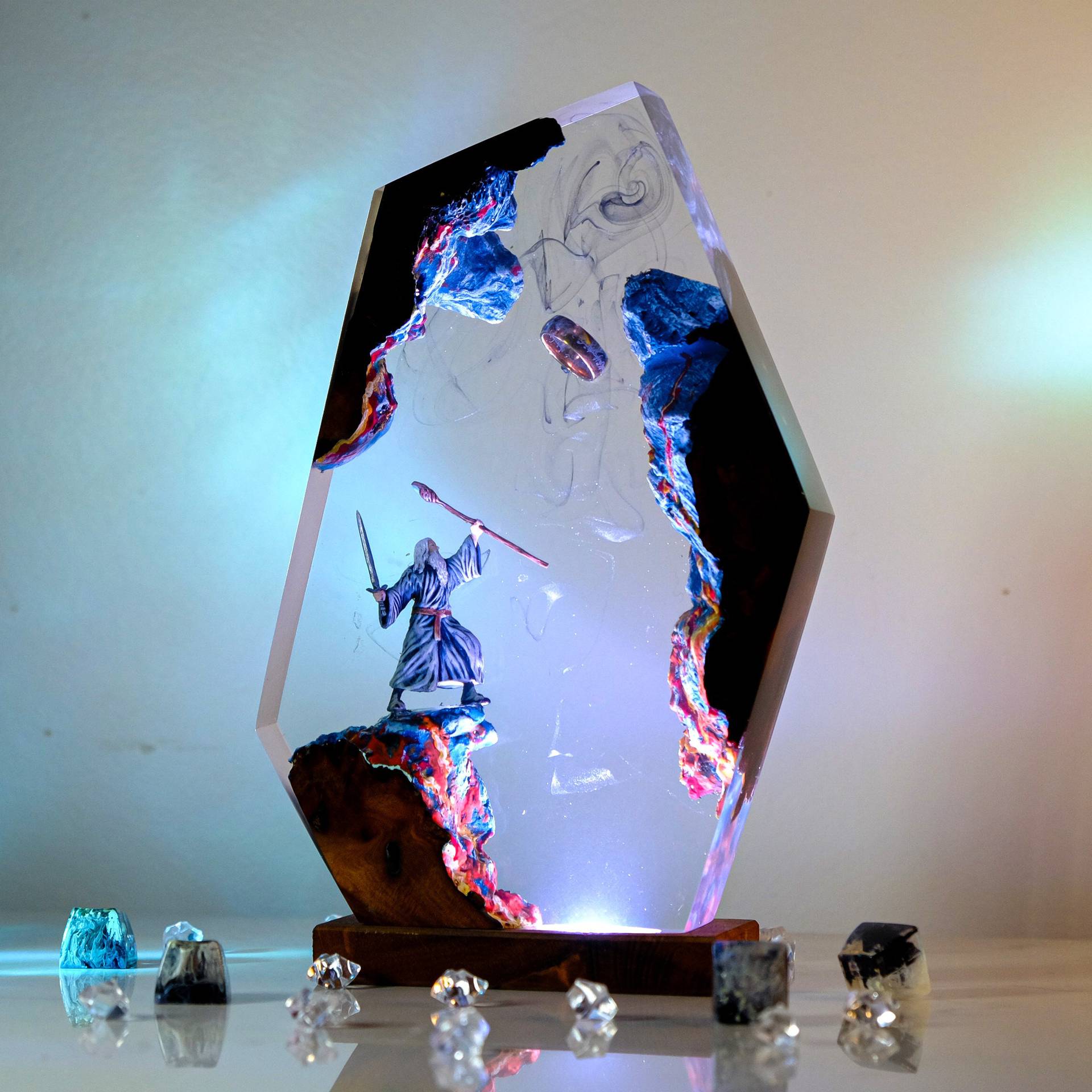 Movie Scence Figure Table Resi - огляд і ціна Home Decor Xmas