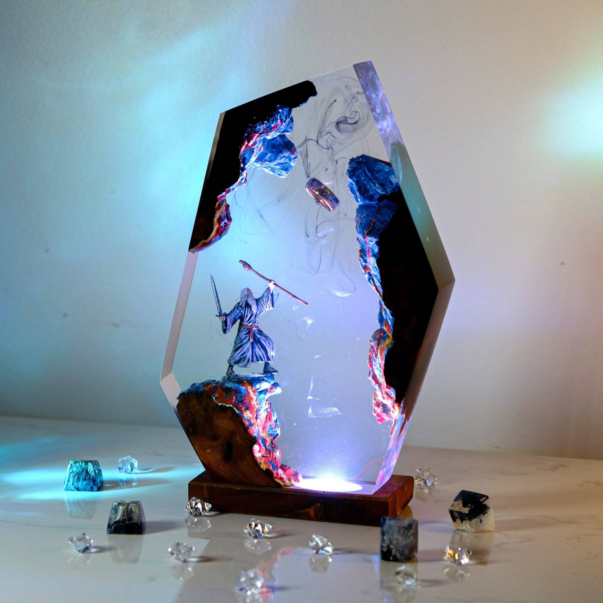 Movie Scence Figure Table Resi - огляд і ціна Home Decor Xmas