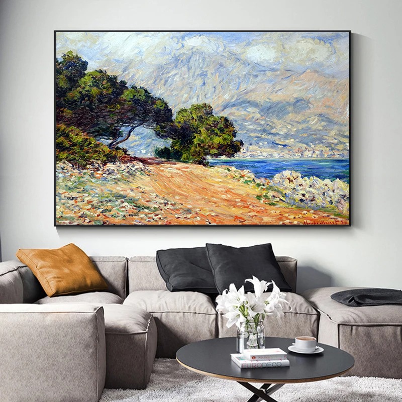 Art Canvas Paintings Famous Im - огляд і ціна Watercolor Poster Print