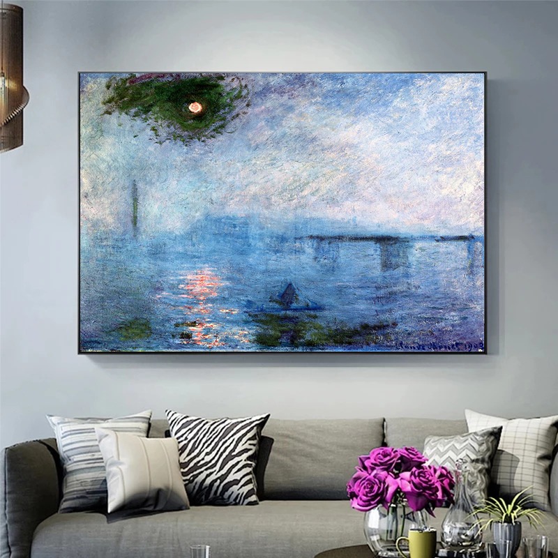 Art Canvas Paintings Famous Im - огляд і ціна Watercolor Poster Print