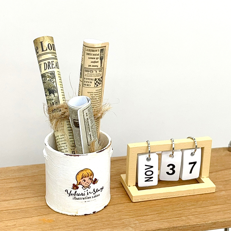 5Pcs Dollhouse Miniature Kraft - огляд і ціна Home Decor Magazine