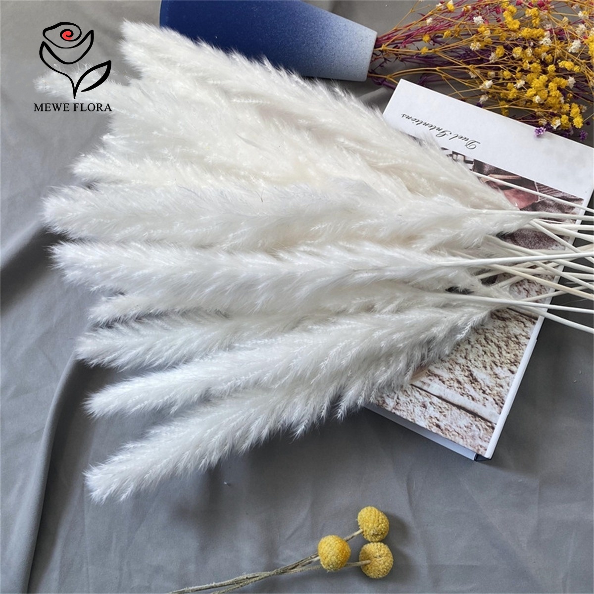 18 Stems Natural Dried Flowers - огляд і ціна Dried Flower Bouquet