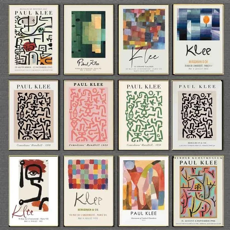 Paul Klee Exhibition Styles Wa - огляд і ціна Home Decor Minimalist Style