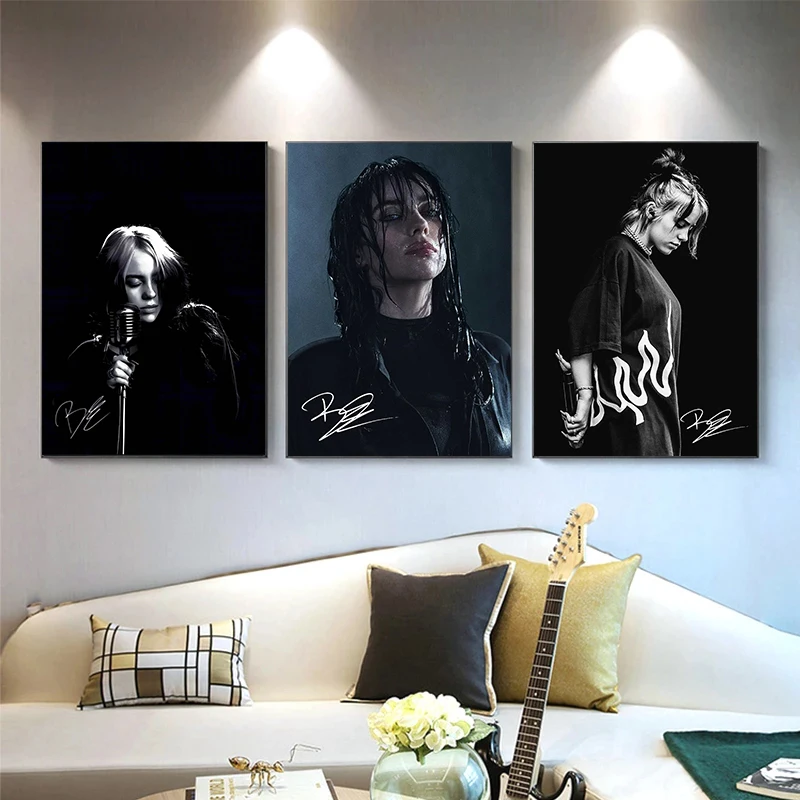 Hot High Burning Singer B-Bill - огляд і ціна Watercolor Poster Print