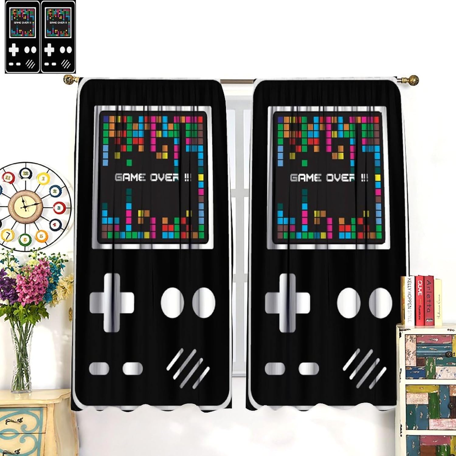 Kids Gaming Curtain for Bedroo - огляд і ціна Home Decor Youtube Videos
