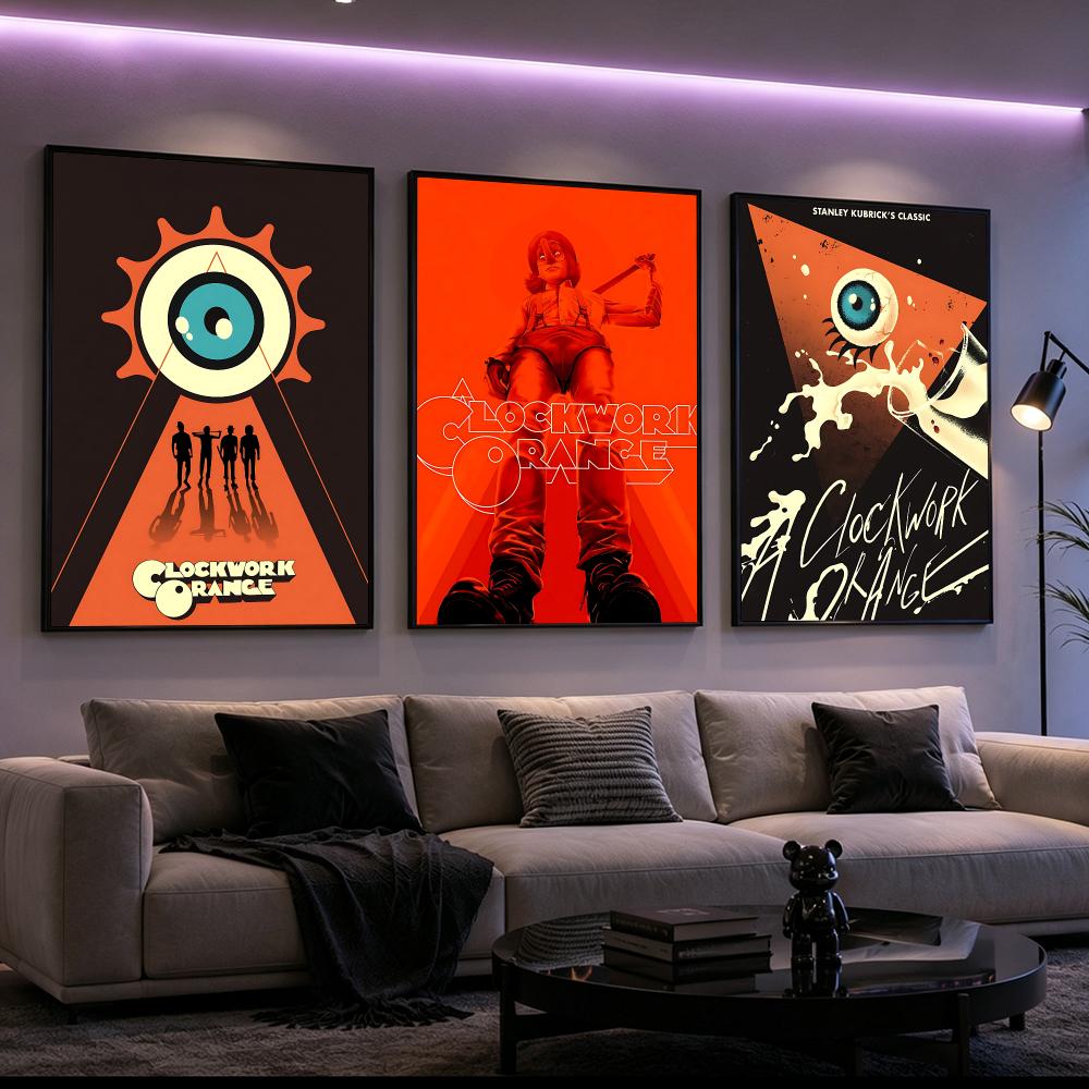 A Clockwork Orange Poster Post - огляд і ціна Home Decor Living Room Ideas