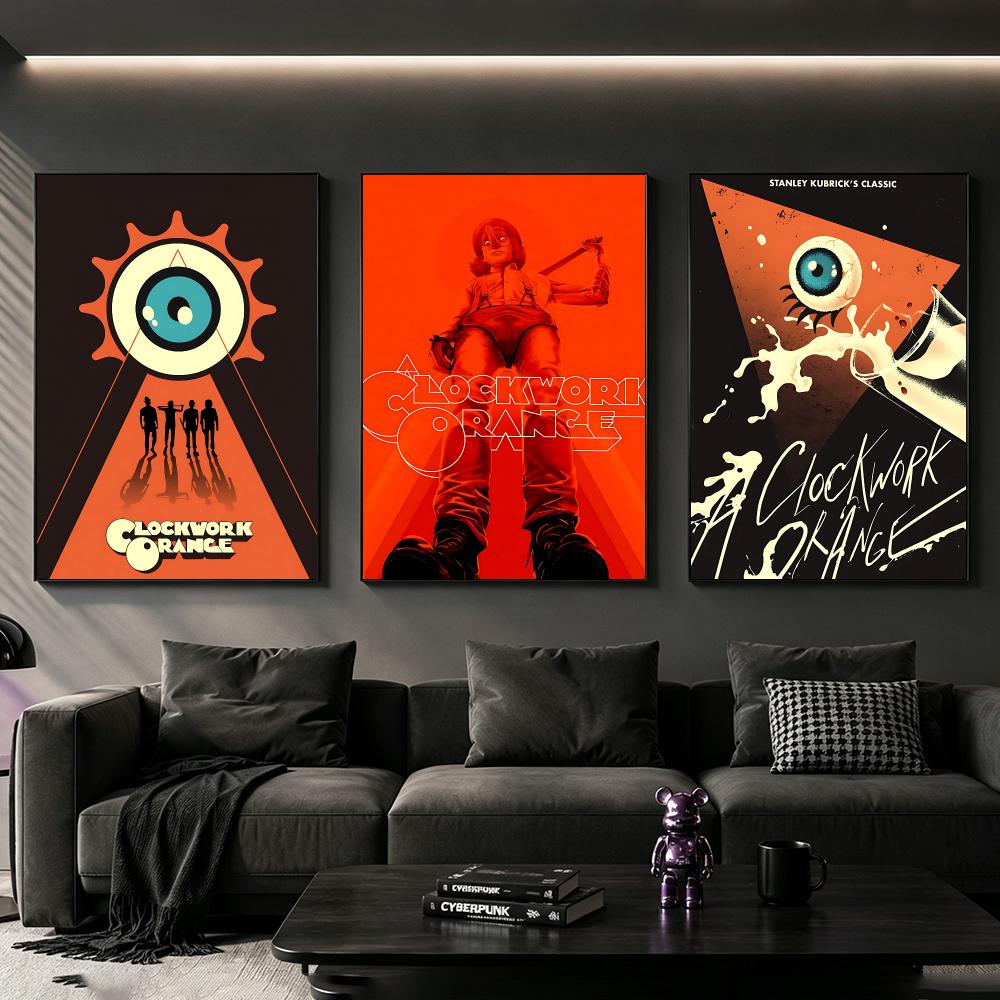 A Clockwork Orange Poster Post - огляд і ціна Home Decor Living Room Ideas