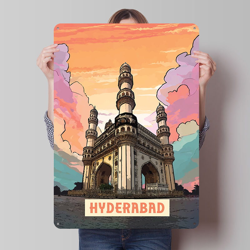 Hyderabad Poster Customized Vi - огляд і ціна Home Decor Hyderabad