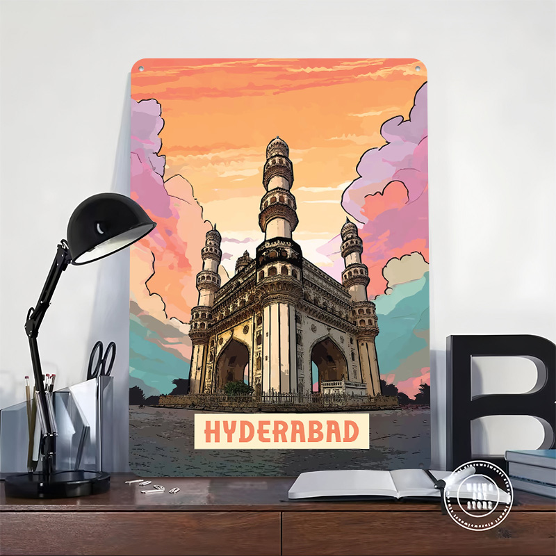 Hyderabad Poster Customized Vi - огляд і ціна Home Decor Hyderabad