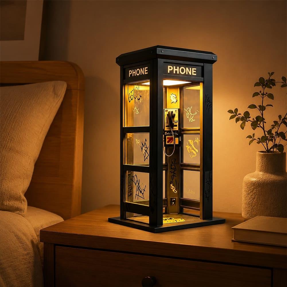 Vintage London Telephone Booth - огляд і ціна Home Decor Light