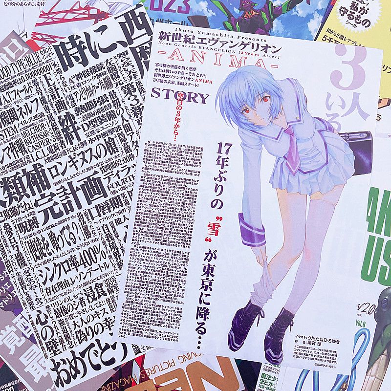 10/20/40pcs Evangelion Ayanami - огляд і ціна Home Decor Magazine
