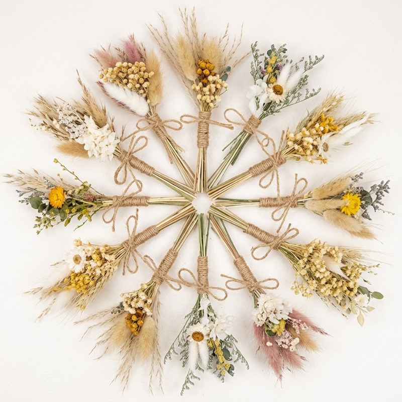 Mini Dried Flower Bouquet Natu - огляд і ціна Dried Flower Bouquet