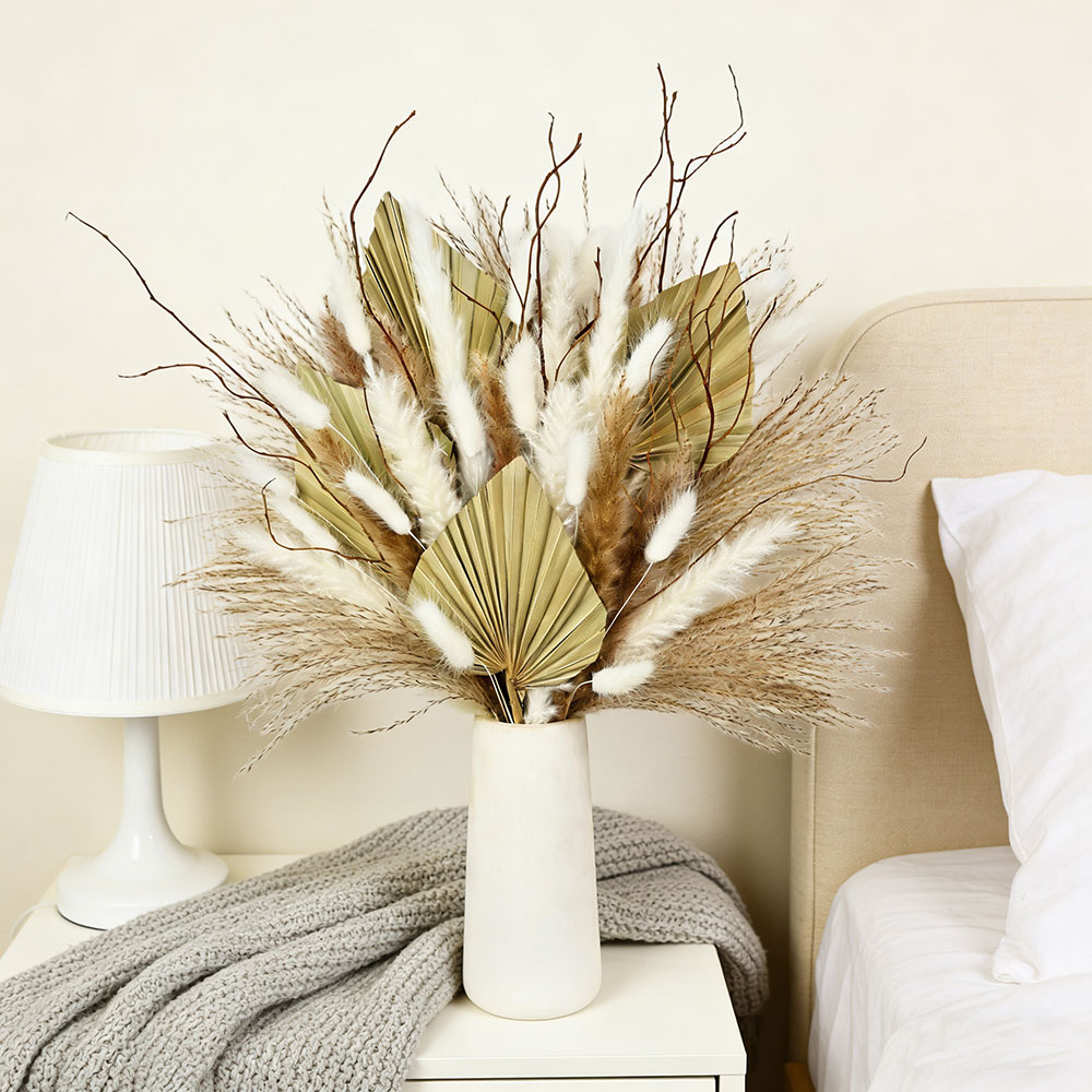 Natural Dried Palm Leaves Bouq - огляд і ціна Dried Flower Bouquet
