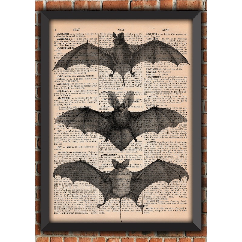 Bat Skeleton Dark Gothic Odd S - огляд і ціна Home Decor Gothic